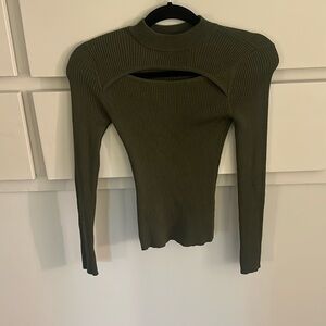 No boundaries mock neck sweater